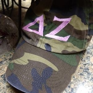 Delta Zeta camo hat